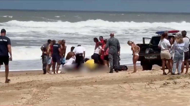 Un argentino murió ahogado en Punta del Este tras bañarse en una zona sin servicio de guardavidas