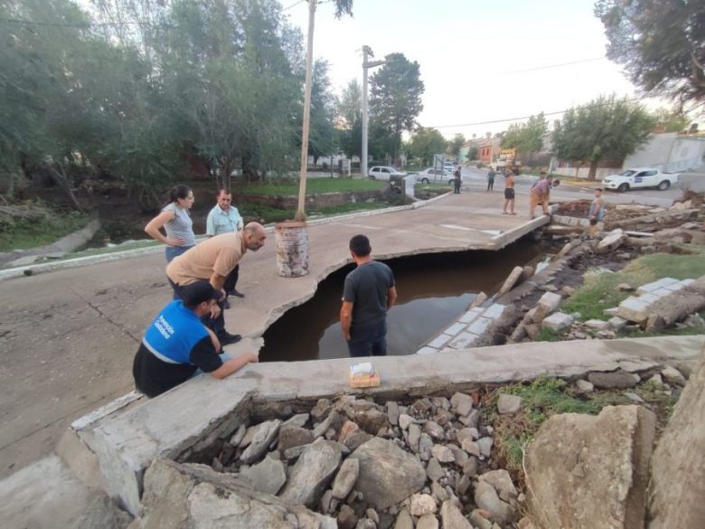 El Gobierno provincial brinda asistencia inmediata luego del temporal