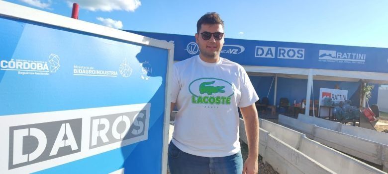 Satisfacción en la empresa Daros Premoldeados por su primera participación en Expoagro. "Muchas consultas de todo el país"