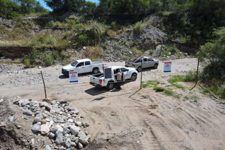 San Luis y Córdoba reforzaron el control y la fiscalización en el arroyo Piedras Blancas