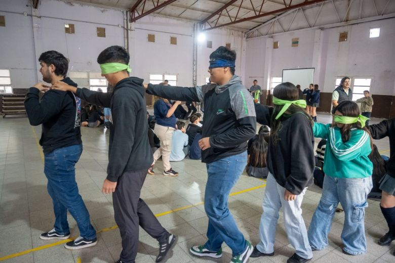Realizaron charlas y talleres vivenciales en escuelas de Villa Mercedes