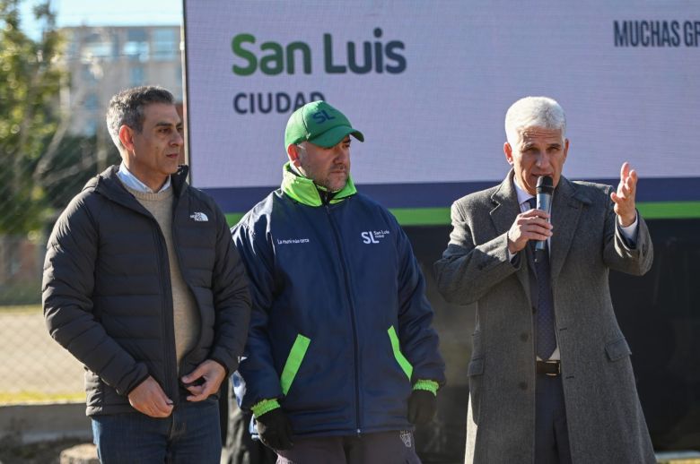 La ‘Plaza Azul’ del barrio Procrear, reinaugurada y renovada para la inclusión