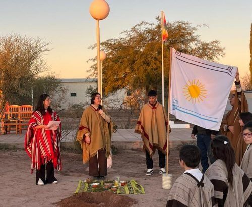 La comunidad huarpe de Guanacache celebró la llegada del solsticio de invierno