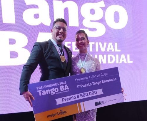 Una pareja de San Luis se prepara para el Mundial de Tango 2025