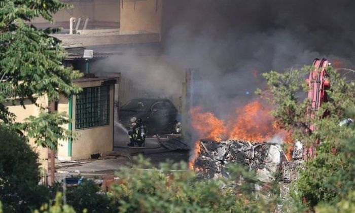 Roma: explotó una estación de servicio y causó decenas de heridos