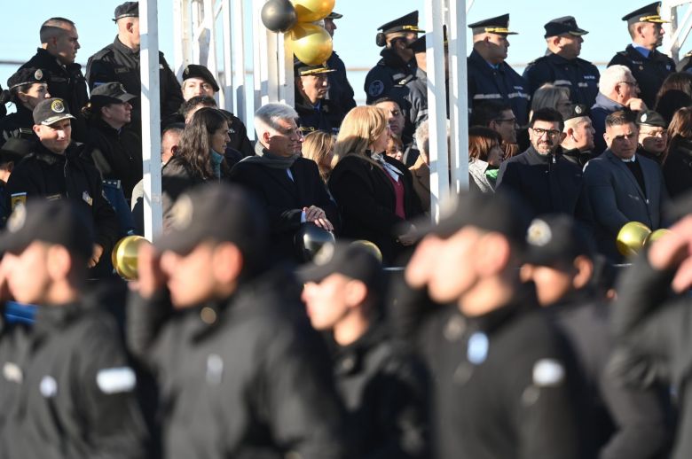 Poggi acompañó al Servicio Penitenciario en el acto por su 51º aniversario