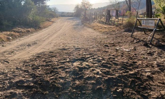 Reparan el puente de Matadero en San Francisco del Monte de Oro