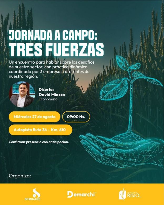 Jornada a Campo: Tres Fuerzas referentes de la región