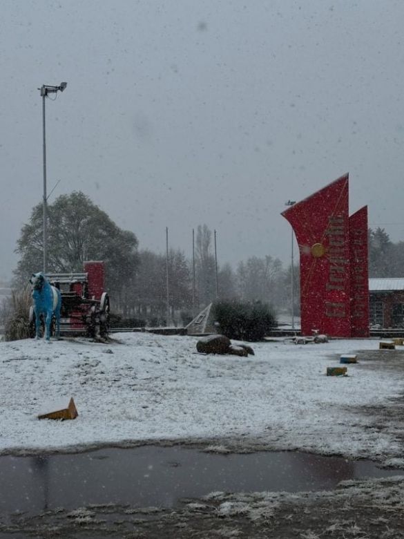 La tormenta de Santa Rosa dejó nieve, precipitaciones y vientos fuertes en la provincia