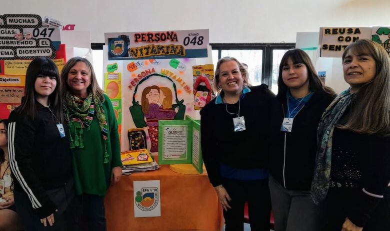 “Persona Vitamina”, uno de los Proyectos de la EPA 10 estará en la instancia provincial de la Feria de Ciencias 2025