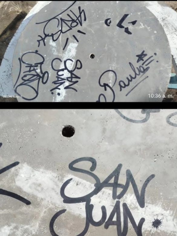 Turistas vandalizaron el dique Luján y la Policía identificó a los posibles responsables