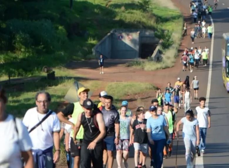 La Iglesia de Misiones pagó $560 mil a la Nación por usar la banquina en la Peregrinación a Loreto