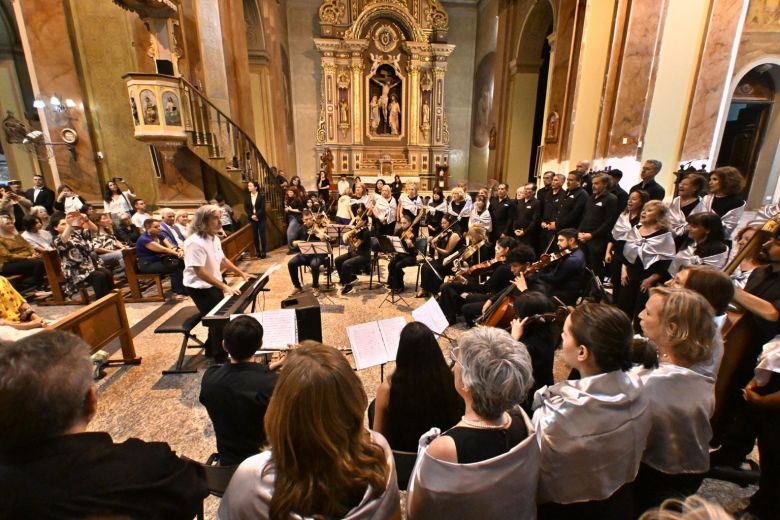 Conmemoraron el a&ntilde;o de jubileo de la Iglesia Cat&oacute;lica con un convocante concierto