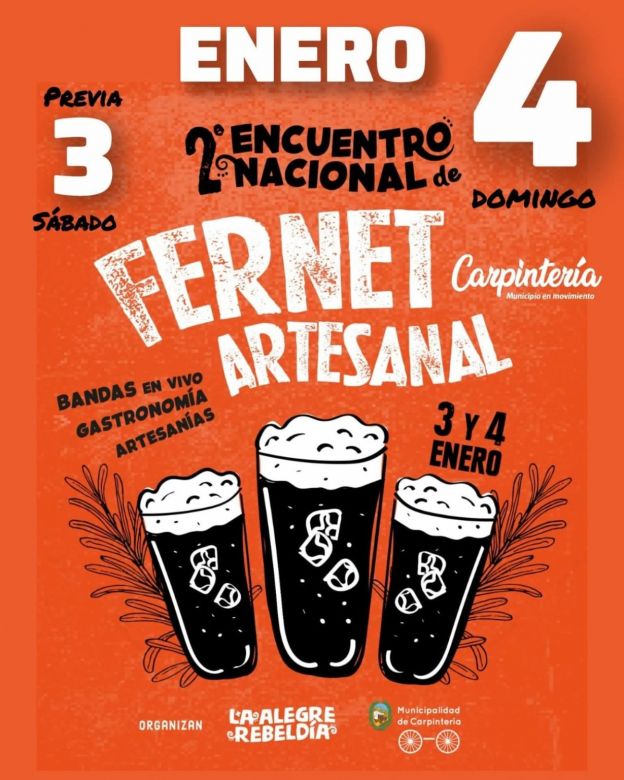 Carpinter&iacute;a ser&aacute; sede del 2&ordm; Encuentro Nacional del Fernet Artesanal