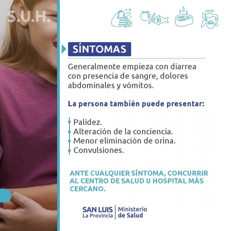 Lanzan recomendaciones para prevenir el S&iacute;ndrome Ur&eacute;mico Hemol&iacute;tico (SUH)