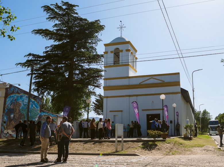 Se inauguró la puesta en valor de la capilla de San José del Morro