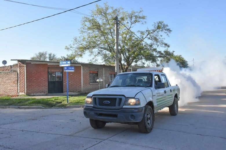 La Municipalidad de Villa Mercedes continúan con las fumigaciones en la ciudad
