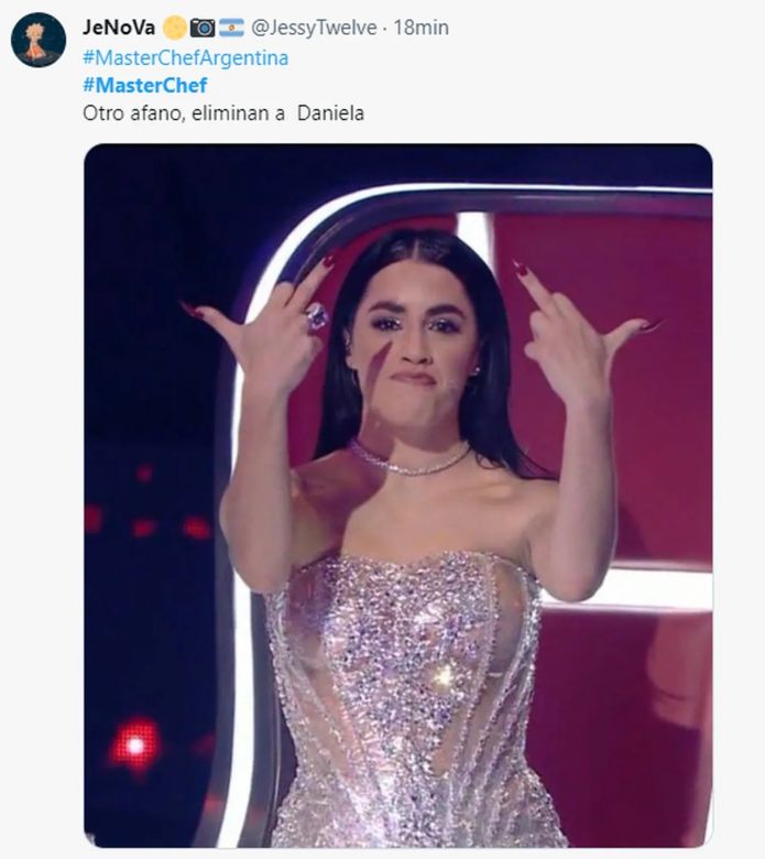 Daniela se convirtió en la nueva eliminada de “MasterChef” y estallaron los memes 