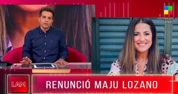 La sorpresiva renuncia de Maju Lozano a su programa de TV