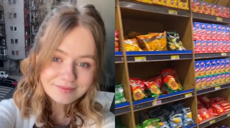 Una joven rusa fue a un supermercado argentino, no miró el precio de un producto y quedó en shock