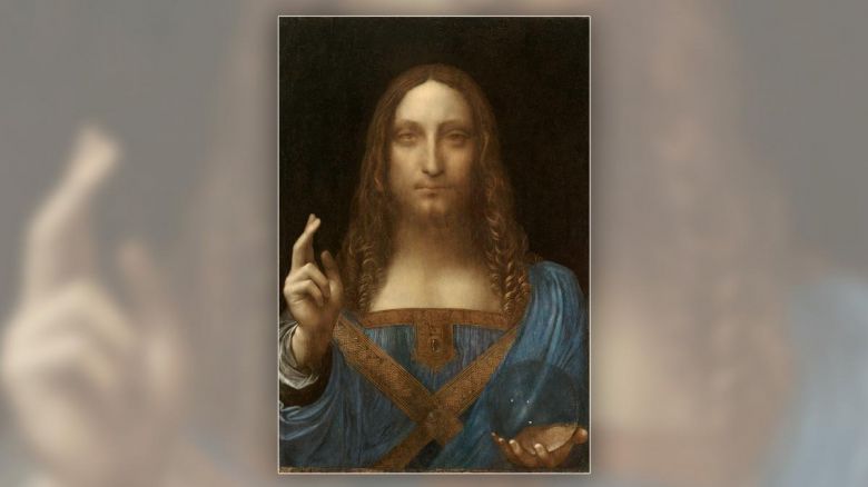 El polémico "Salvador Mundi" de Leonardo da Vinci reapareció en forma de NFT