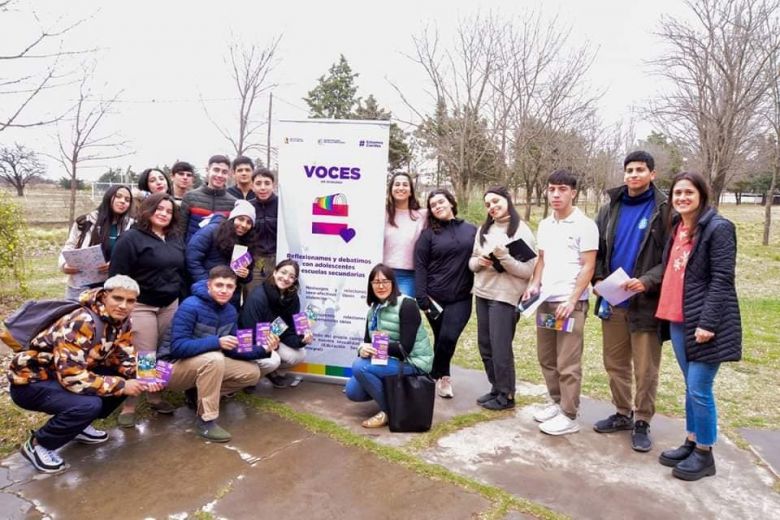 "Voces en Igualdad" continúa recorriendo las escuelas de Villa Mercedes