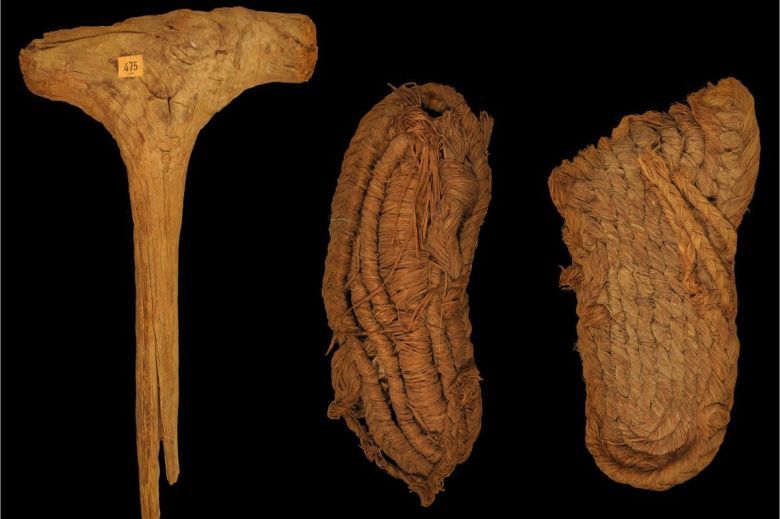 Unas sandalias de esparto halladas en una cueva de Granada, el calzado más antiguo de Europa