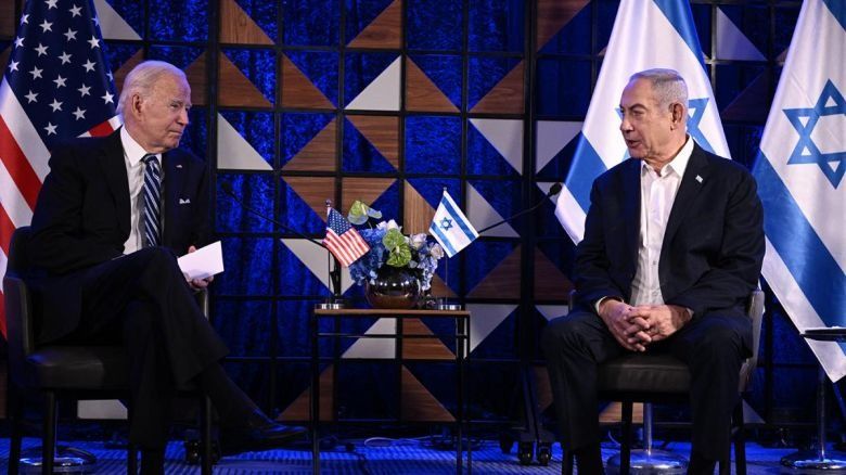 Biden llegó a Tel Aviv y avaló la versión israelí sobre el ataque a un hospital en Gaza 