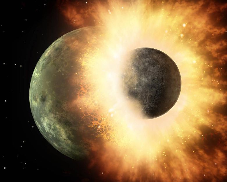 Hace millones de años, otro planeta chocó contra la Tierra y ahora podríamos haber encontrado sus restos