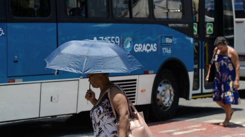 Con una sensación térmica superior a 58° en Río de Janeiro, hay alerta roja 
