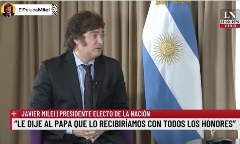Javier Milei habló con el Papa y lo invitó a venir a la Argentina: Francisco le dijo que deberá tener “coraje y sabiduría”